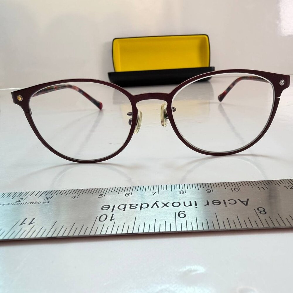 OWNDAYS х Swarovski Designer Eyeglasses - Hard Case Included - Picture 3 of 14
